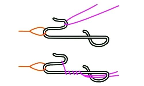 Безузловая застежка для плетенки EXTREME FISHING 59-01 #S