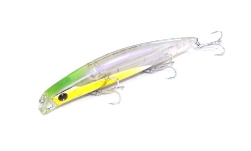Воблер DAIWA MORETHAN SHALLOW UPPER 125F / LIME HEAD SMALL BAIT (07400164)