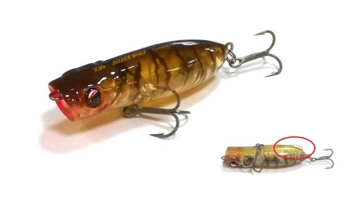 Воблер DAIWA SILVERWOLF CHINNING SCOUTER 60F / REAL SHRIMP (04827646)