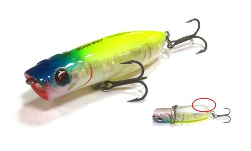 Воблер DAIWA SILVERWOLF CHINNING SCOUTER 60F / TROPICAL BAIT (04827645)
