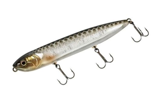 Воблер JACKALL Bowstick 130F Hl silver and black