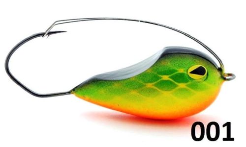 Приманка хорватское яйцо KIRA FISHING Samurai 7.5 цвет 001