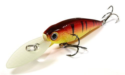 Воблер Lucky Craft Bevy Shad MK-II 60DD-082 Fire Tiger*