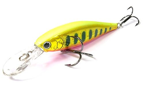 Воблер Lucky Craft Pointer 78DD-860 Yellow Pink Red Rainbow