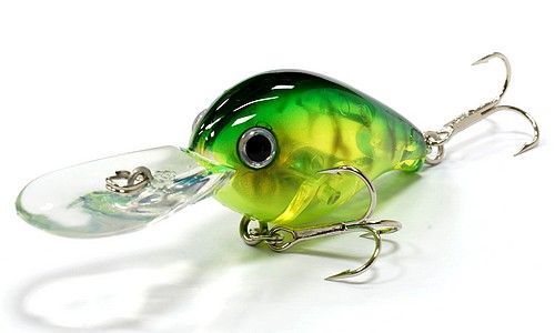 Воблер Lucky Craft Clutch DR_5412 Lime Chart Tiger 895