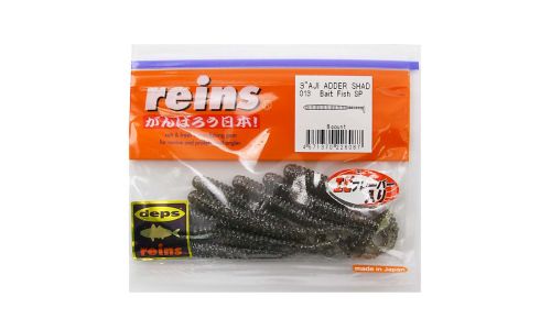Приманка силиконовая REINS Aji Adder Shad 3\" Deps (упак. 8 шт.) / 013 - Bait Fish SP