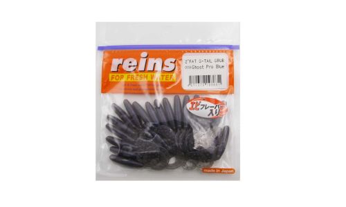 Приманка силиконовая REINS Fat G-Tail Grub 2 008 Ghost Pro Blue