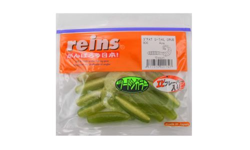 Приманка силиконовая REINS Fat G-Tail Grub 3 B06 Ayu