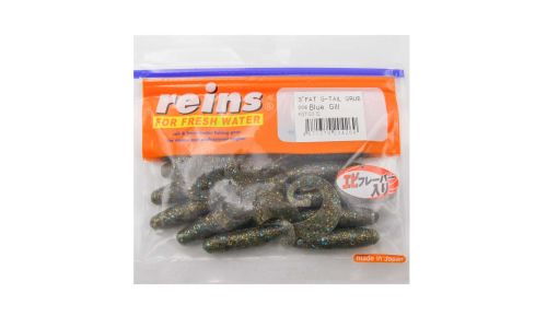 Приманка силиконовая REINS Fat G-Tail Grub 3 006 Blue Gill