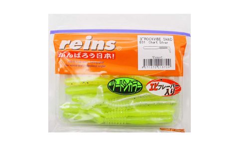 Приманка силиконовая REINS Rockvibe Shad 2 B31 Chart Silver