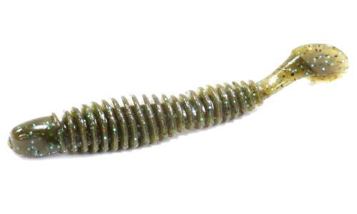 Приманка силиконовая REINS Bubbring Shad 3 005 Green Pumpkin Blue