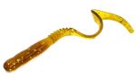 Приманка силиконовая REINS Curly Curly 4 430 Motor Oil Gold FLK