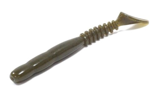 Приманка силиконовая REINS Rockvibe Shad 3 002 Green Pumpkin