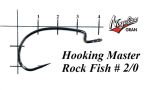 Офсетные крючки Varivas Nogales Hooking Master Rock Fish #2/0 (6 шт. в уп.)