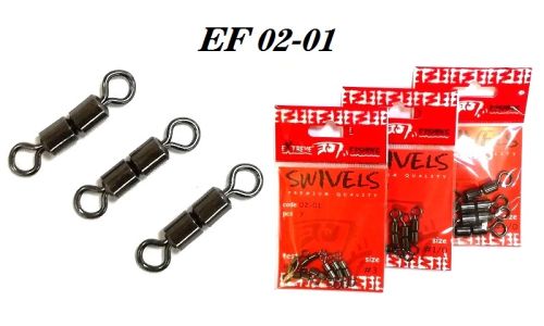 Вертлюг двойной EXTREME FISHING 02-01 #2/0