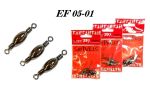 Вертлюг утяжеленный тройной EXTREME FISHING 05-01 3.750g