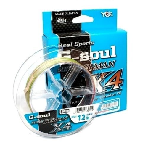 Плетёная леска YGK G-Soul Super Jigman X4 / #0,5 - 200M