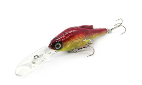 Воблер ZENITH ZC -65 M F / 241 ( Crack-Dark-Red )