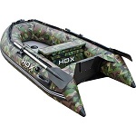 Лодка надувная HDX OXYGEN 240 AL, цвет камуфляж зеленый