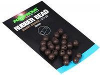Бусина резиновая Korda Safe Zone Rubber Bead Brown 5мм