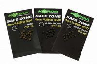 Бусина резиновая Korda Safe Zone Rubber Bead Green 4мм