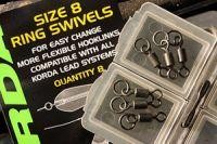 Вертлюг с кольцом Korda Ring Swivels 8 size 8