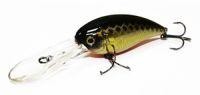 Воблер Muscle Deep 15 + hl black and gold JACKALL