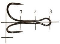 Двойник Double Hook 21NS №1 Gamakatsu