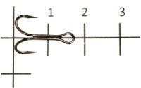 Двойник Double Hook 21NS №8 Gamakatsu