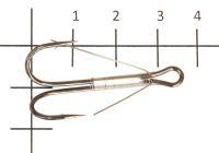 Двойник Double Hook 502 №1 двойник-незацепляйка RB