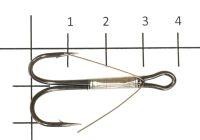 Двойник Double Hook 502 №1/0 двойник-незацепляйка RB