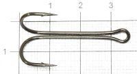 Двойник Double Hook Long Shank BN №2 Gurza