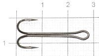 Двойник Double Hook Long Shank BN №8 Gurza
