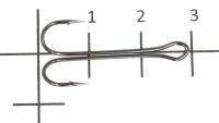 Двойник Double Hook Long №6 Tsuribito