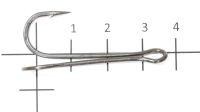 Двойник Double Hook №2/0 BN Yoshi Onyx
