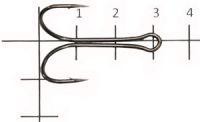 Двойник Saikyo Normal Double Hook KH-11041 №1/0