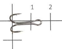 Двойник Saikyo Normal Double Hook KH-11041 №8
