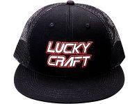 Кепка Lucky Craft Flat Visor Cap blackandred