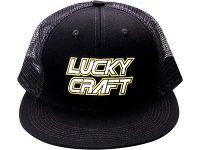 Кепка Lucky Craft Flat Visor Cap blackandyellow