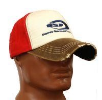 Кепка O.S.P Cap серо-красный