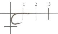 Крючки Wide Gape Talon Tip Hooks №8