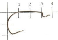 Крючок 10 ROC SASAME №2/0