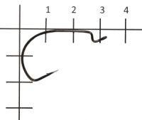 Крючок 1ROC SASAME №1/0