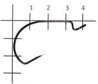 Крючок 1ROC SASAME №3/0