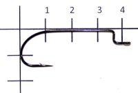Крючок 2ROC SASAME №1/0