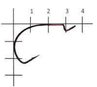 Крючок 6 ROC SASAME №2/0