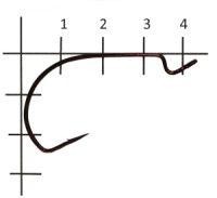 Крючок 6 ROC SASAME №3/0