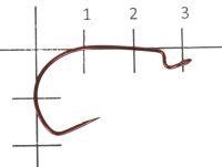 Крючок 60 ROC SASAME №1/0