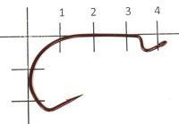 Крючок 60 ROC SASAME №3/0