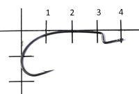 Крючок Dream Hook Worm 15 №1/0